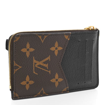 Louis Vuitton Monogram Recto Verso Card Holder Black 3 of 8