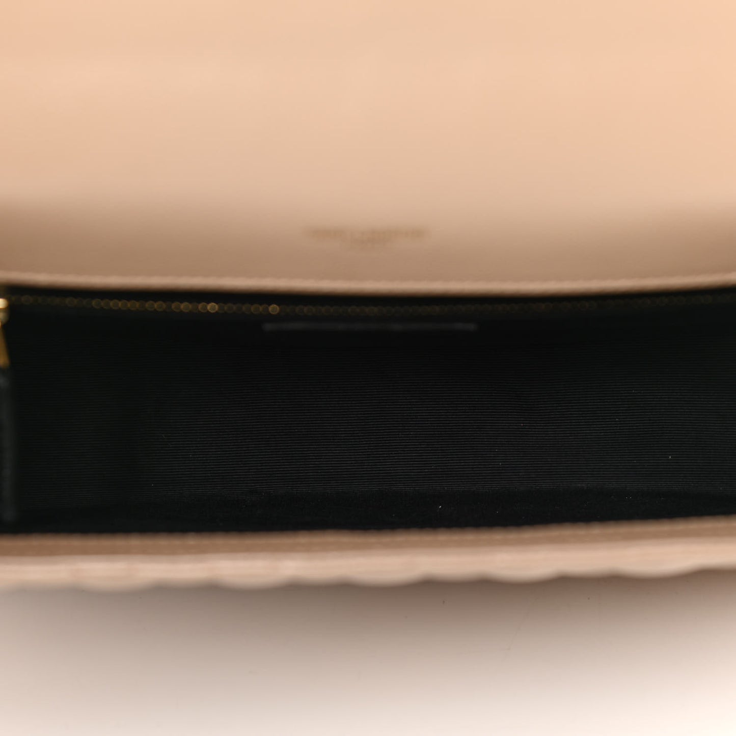 Grain De Poudre Large Tri-Quilt Monogram Satchel Dark Beige