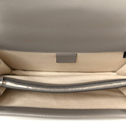 Gucci Pebbled Calfskin Small Dionysus Shoulder Bag Dusty Grey 5 of 12