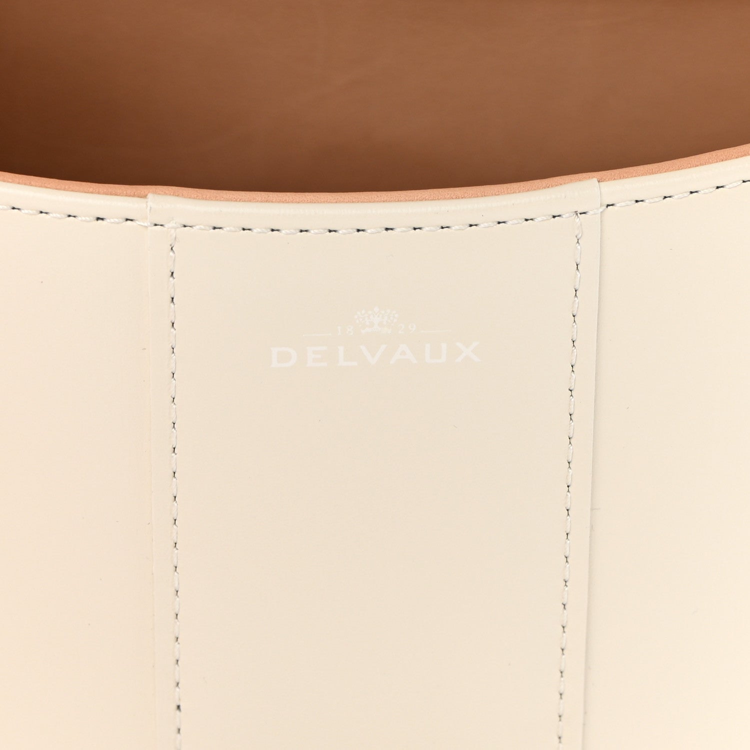Delvaux Box Calfskin Mini Brillant Satchel Ivory 6 of 13