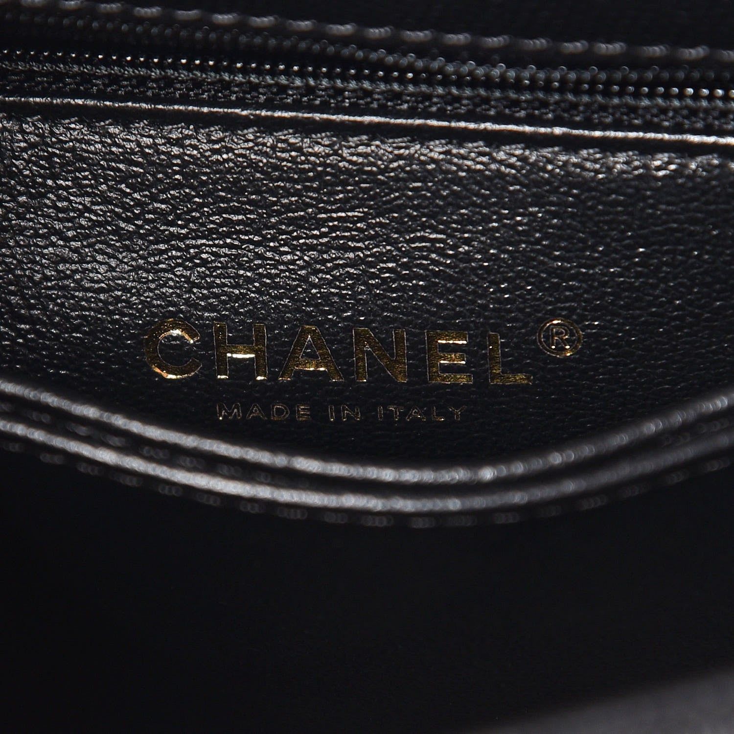 Chanel Caviar Lizard Quilted Mini Coco Handle Flap Black 6 of 9