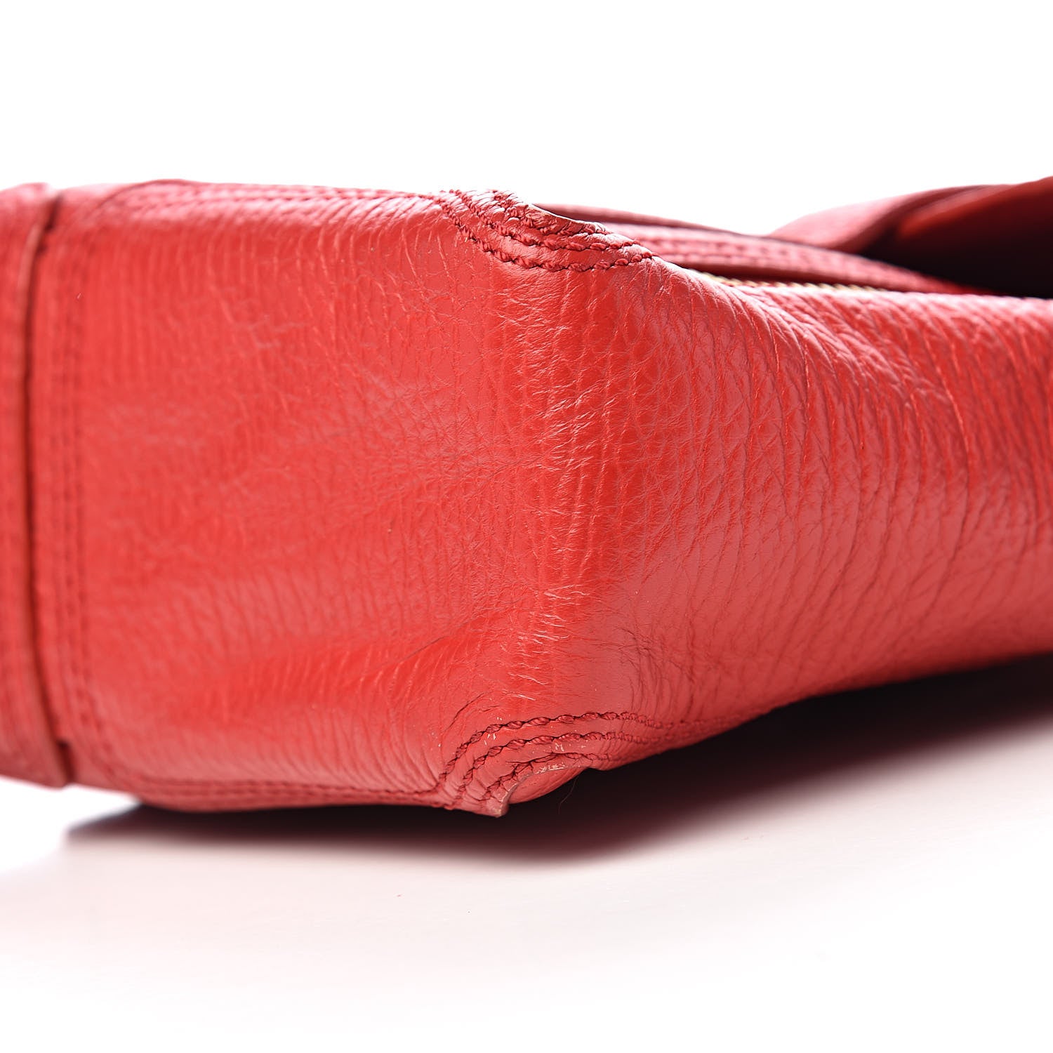 3.1 Phillip Lim 3.1 Textured Calfskin Mini Pashli Satchel Red 16 of 17