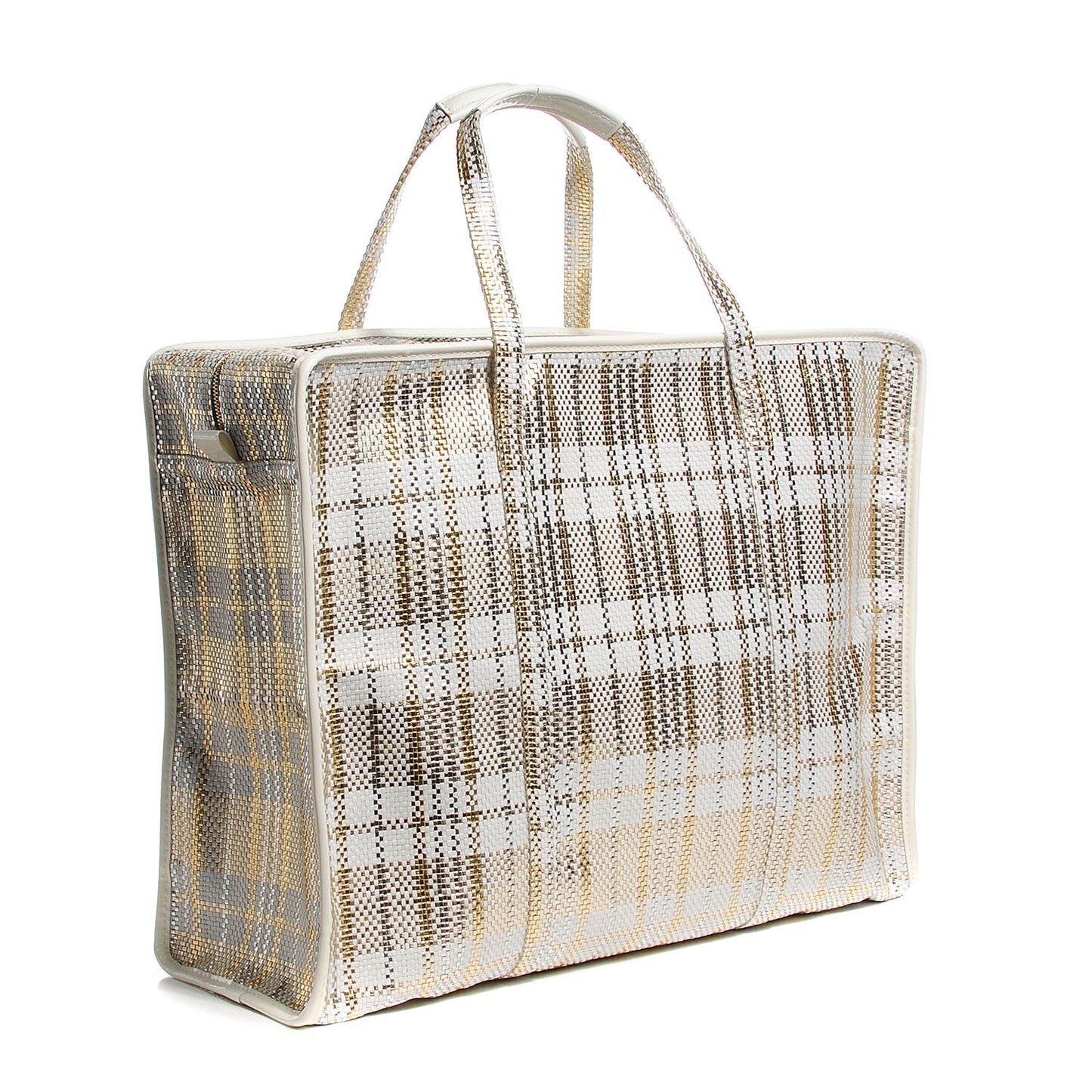 Braided Street Shopper GM Gold