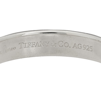 Tiffany Sterling Silver Paloma Picasso Narrow Groove Ring 55 7.25 4 of 5