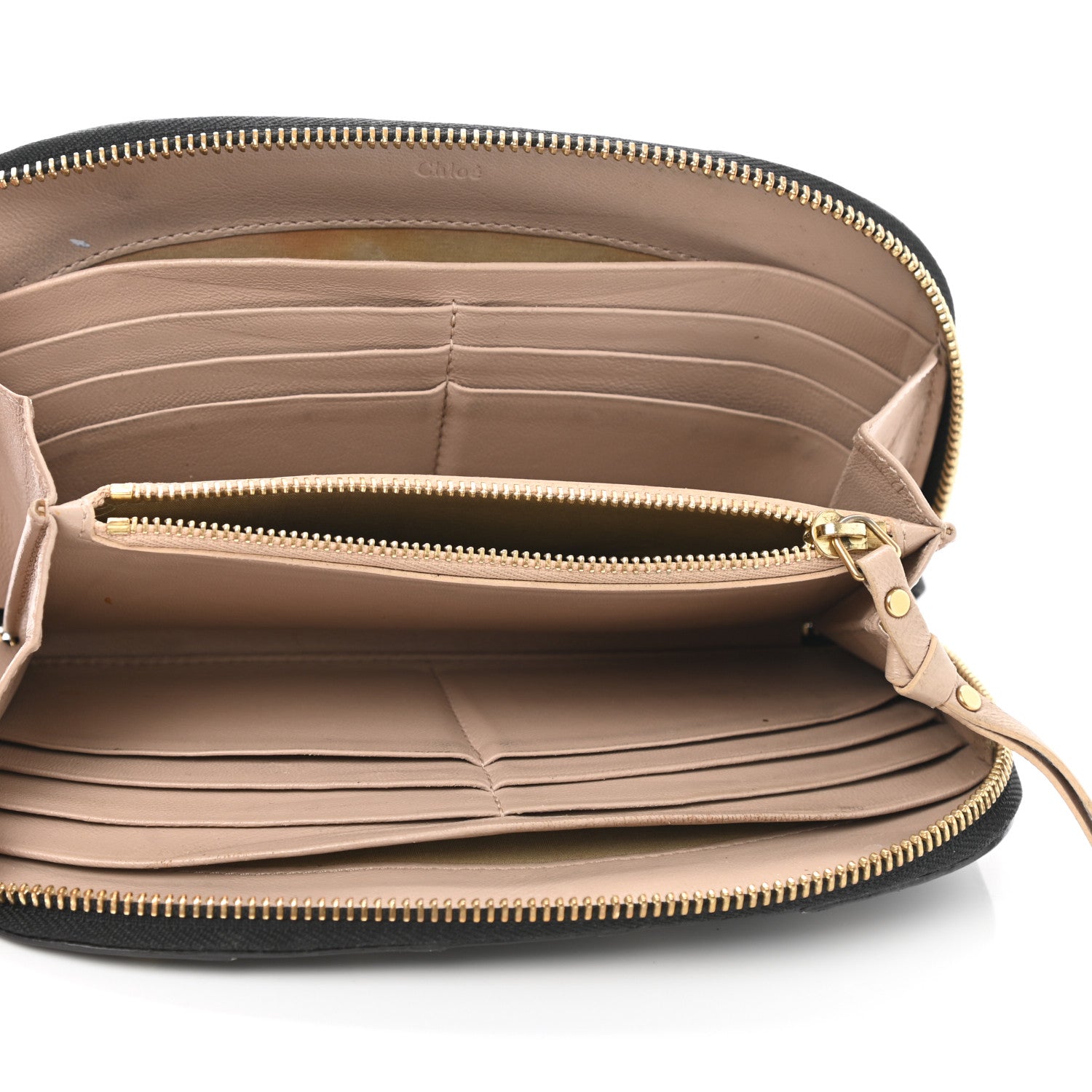 Chloe Calfskin Hayley Wallet Black 5 of 11