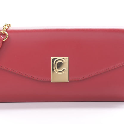 Celine Calfskin C Wallet On Chain Bag Red 8 of 11