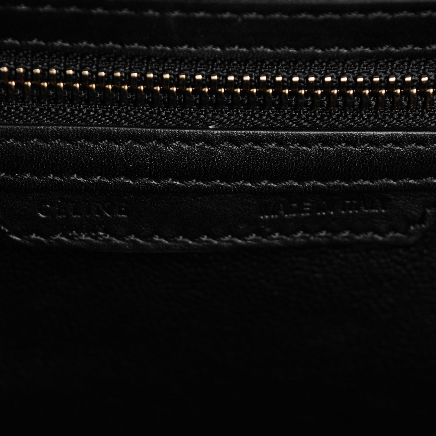 Celine Smooth Calfskin Mini Luggage Black 7 of 8