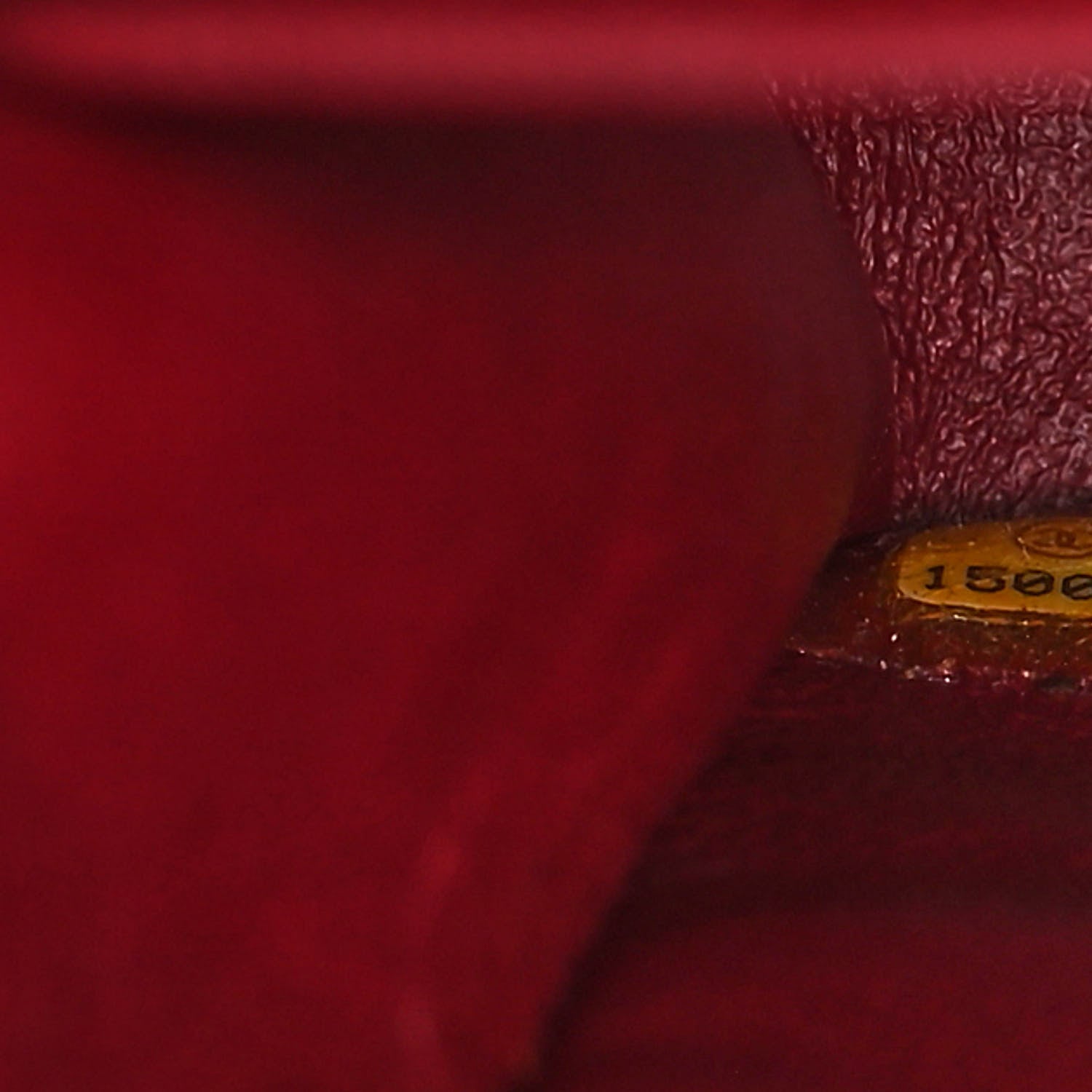 Chanel Patent Calfskin Quilted Medium Double Flap Dark Red 7 of 13