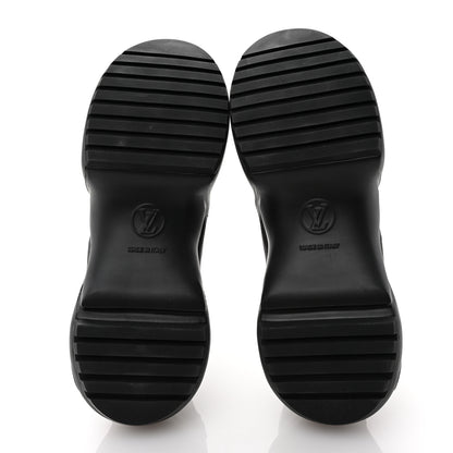 Louis Vuitton Calfskin Patent Monogram LV Archlight Sneakers 38 Black 5 of 9