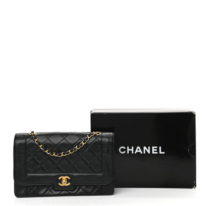 Chanel Lambskin Quilted Medium Single Flap Black 12 of 12