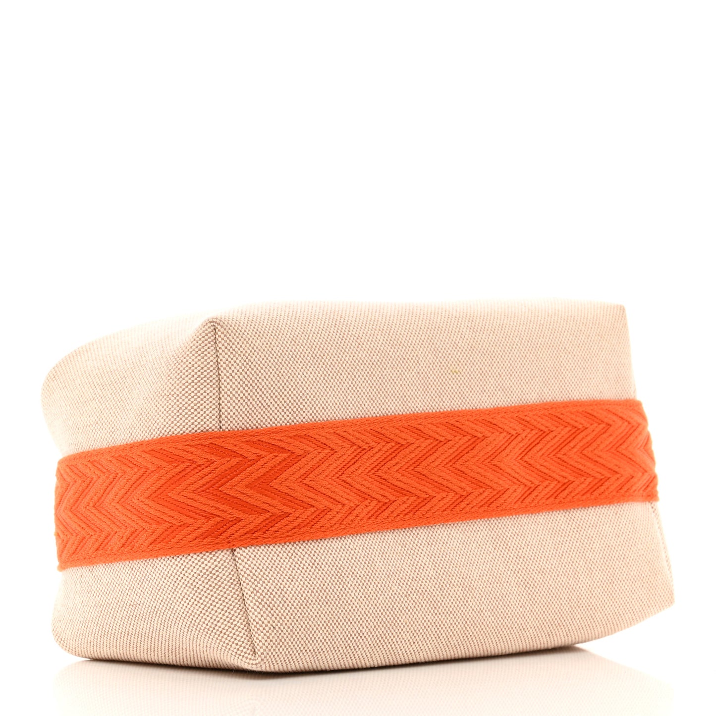 Canvas Small Bride-A-Brac Pouch Natural Orange