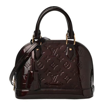 Louis Vuitton Vernis Alma BB Amarante 1 of 11