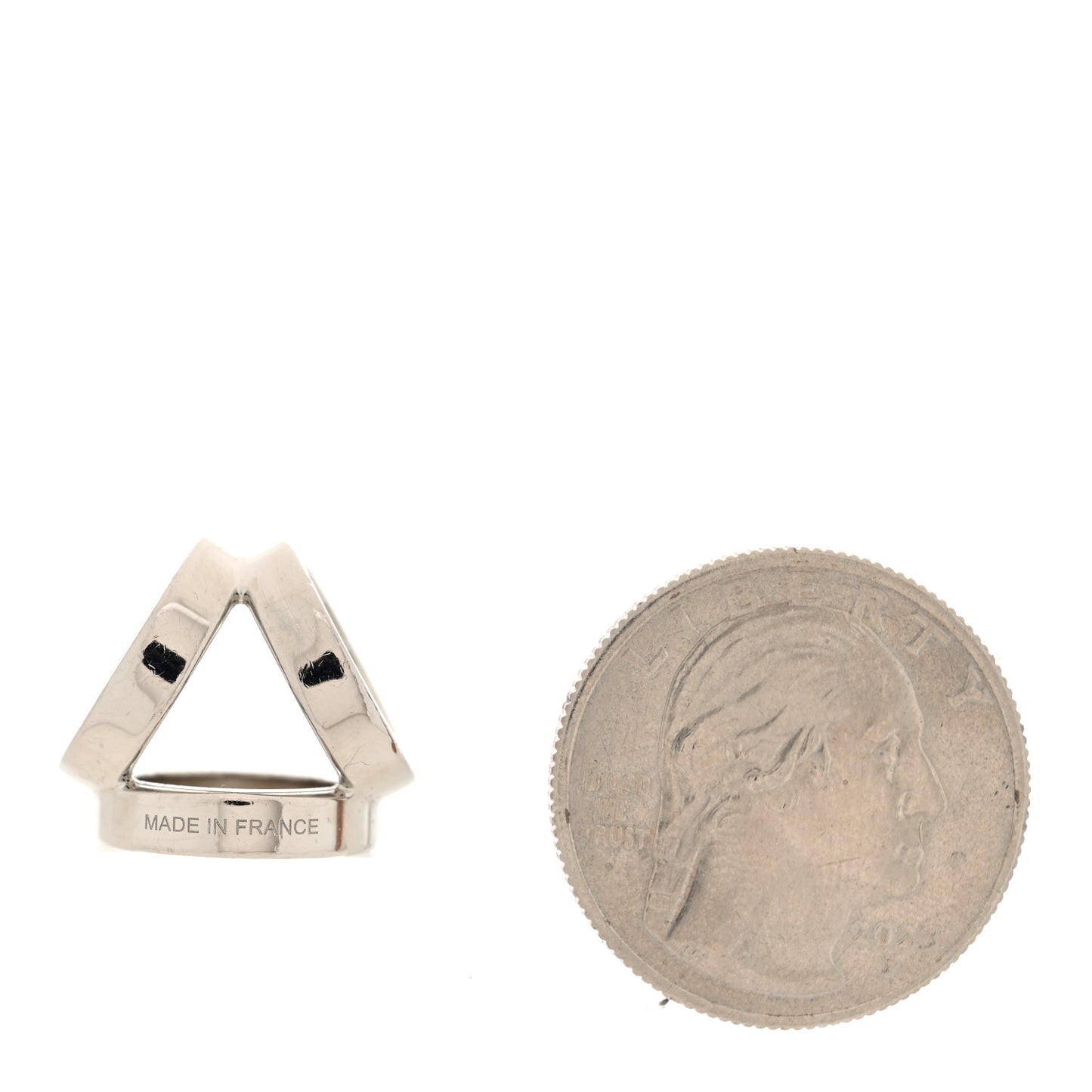 Palladium Trio Mini Scarf Ring