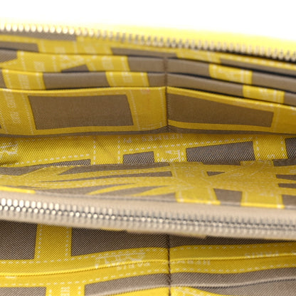 Hermes Epsom Silk'In Wallet Soufre 6 of 9