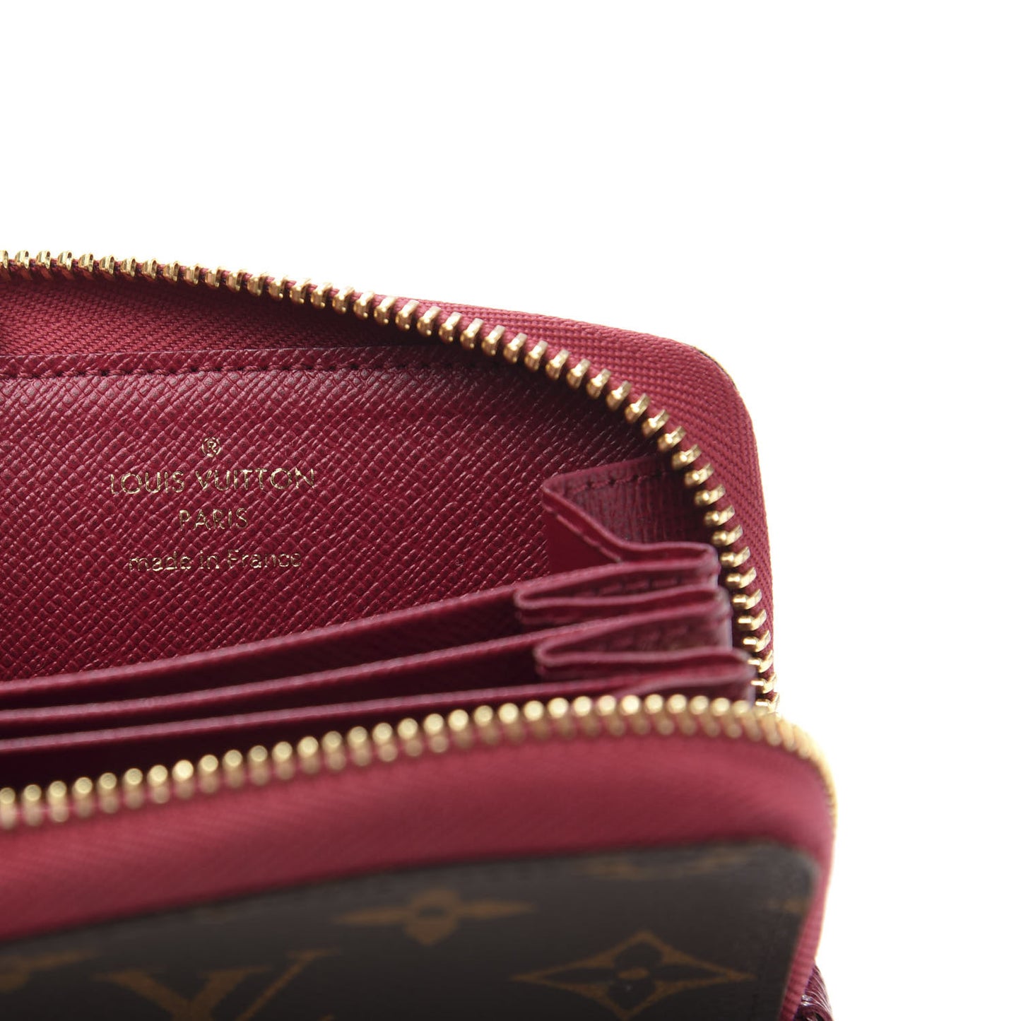 Monogram Zippy Multicartes Fuchsia