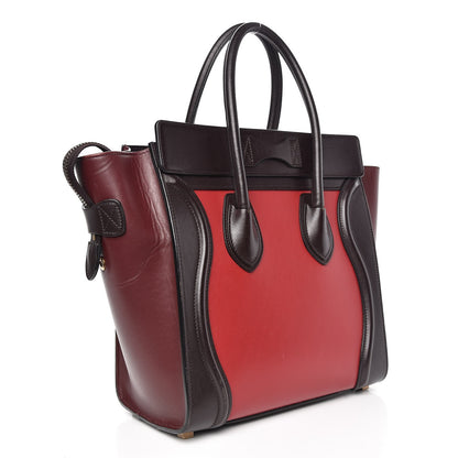 Celine Smooth Calfskin Micro Tri-Color Luggage Multicolor 3 of 15