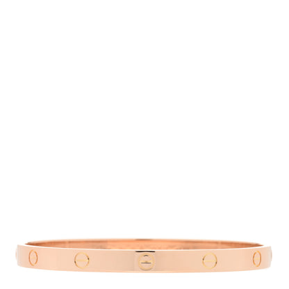Cartier 18K Pink Gold LOVE Bracelet 20 1 of 5