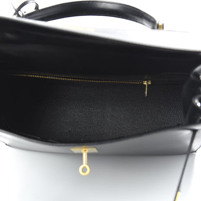 Hermes Box Kelly Sellier 32 Black 5 of 12