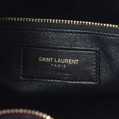 Saint Laurent Calfskin Small Sac De Jour Oxblood 6 of 21
