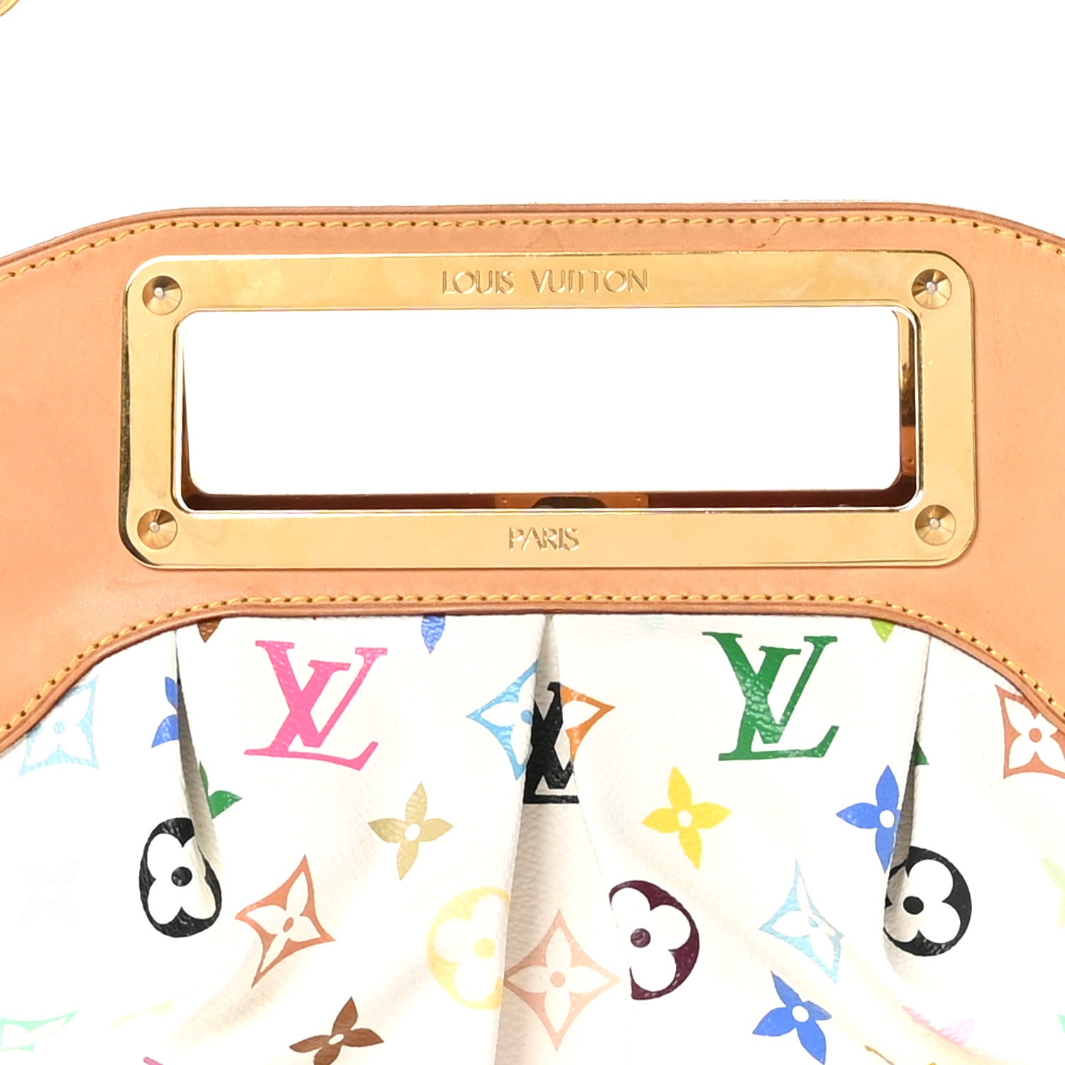 Louis Vuitton Monogram Multicolor Judy PM White 7 of 10