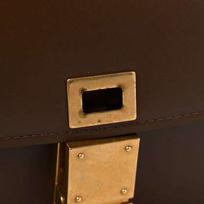 Celine Smooth Calfskin Small Classic Box Flap Bag Camel 10 of 11