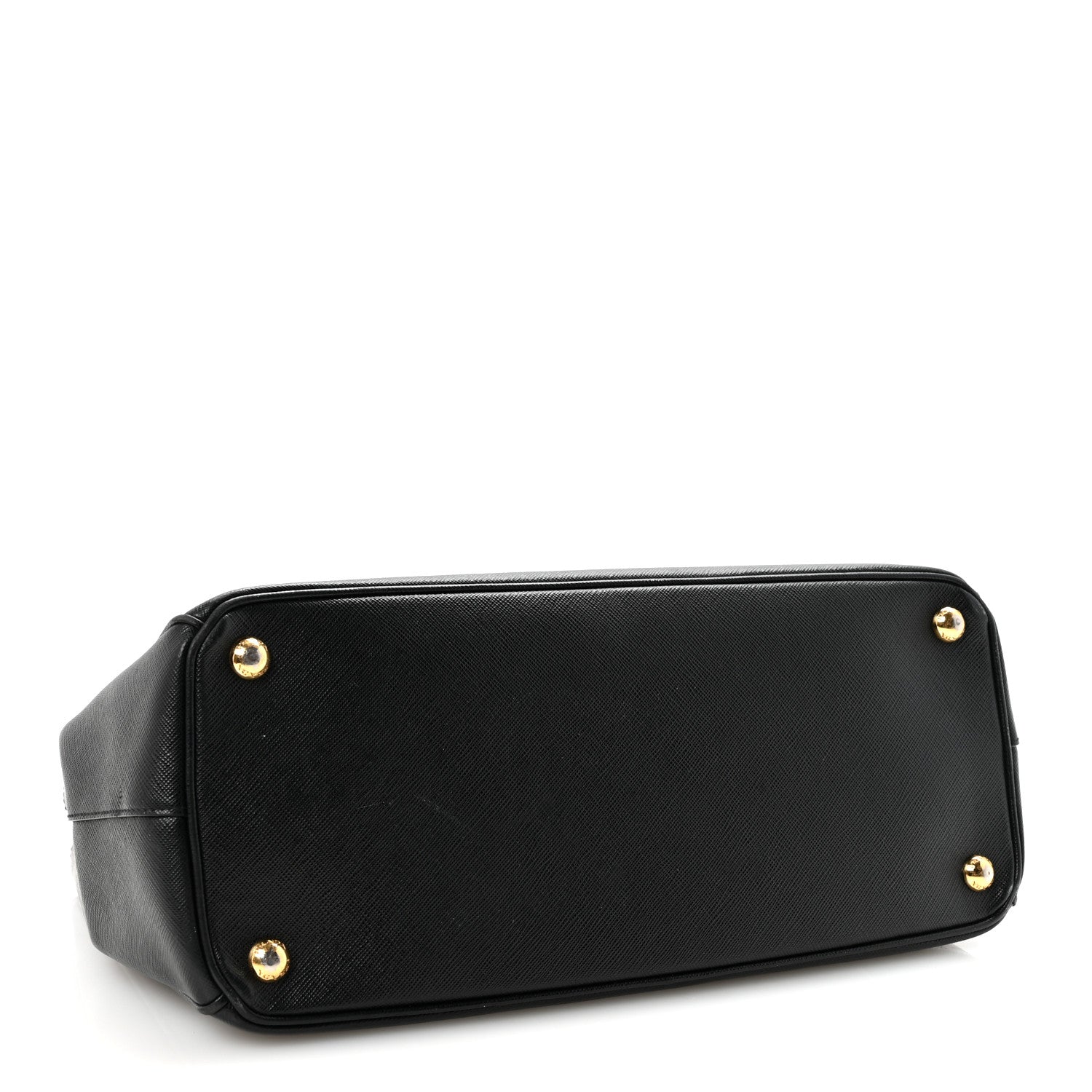 Prada Saffiano Medium Galleria Double Zip Tote Black 4 of 9