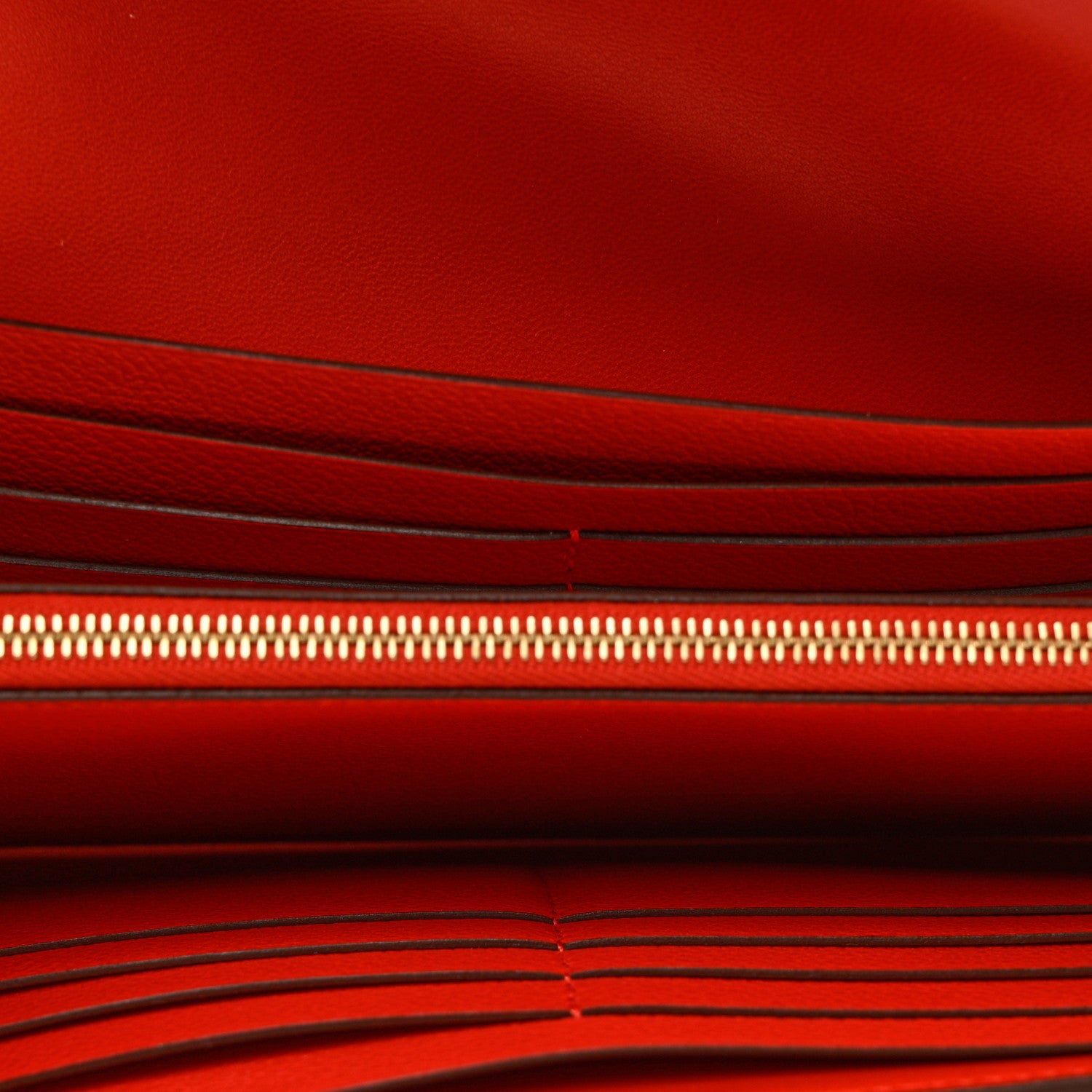 Hermes Evercolor Constance Long Wallet Rogue Tomate 4 of 8