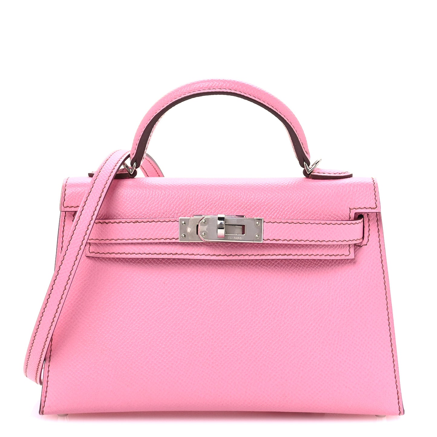 Epsom Mini Kelly Sellier 20 5P Pink