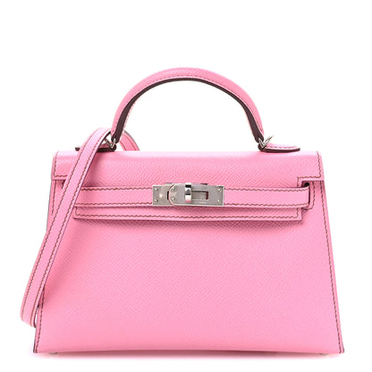 Hermes Epsom Mini Kelly Sellier 20 5P Pink 1 of 13