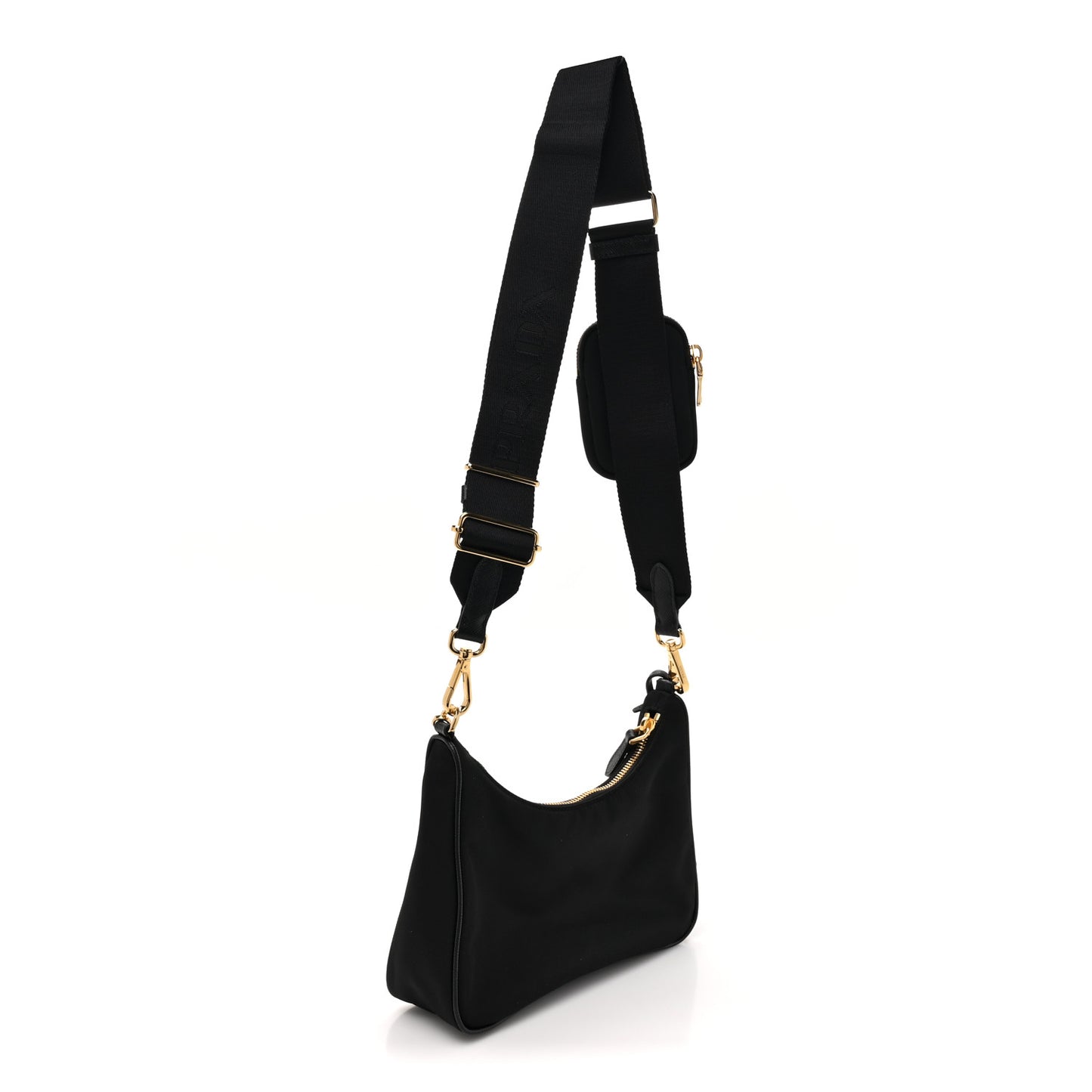 Nylon Re-Edition 2005 Shoulder Bag Black