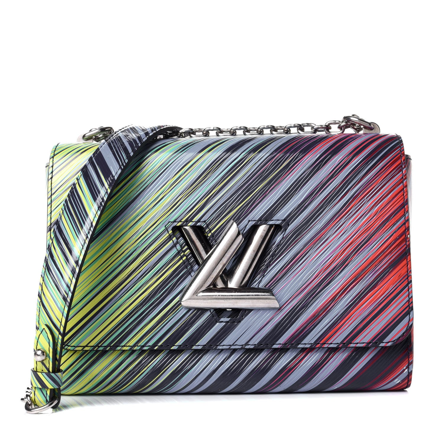 Louis Vuitton Epi Tropical Twist Shoulder Bag MM Vert Rouge 1 of 6