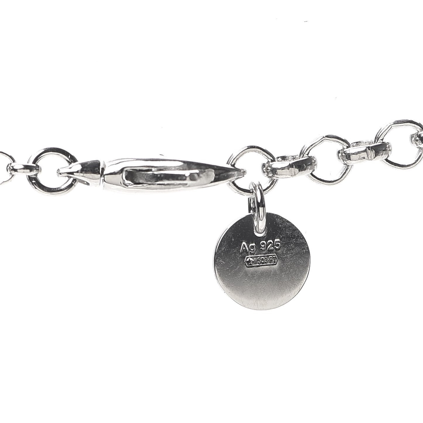 Sterling Silver Interlocking G Pendant Necklace