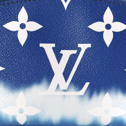 Louis Vuitton Monogram Giant Escale Cosmetic Pouch Blue 10 of 10