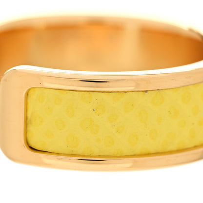 Hermes Box Olympe Ear Cuff Jaune Citron 4 of 5