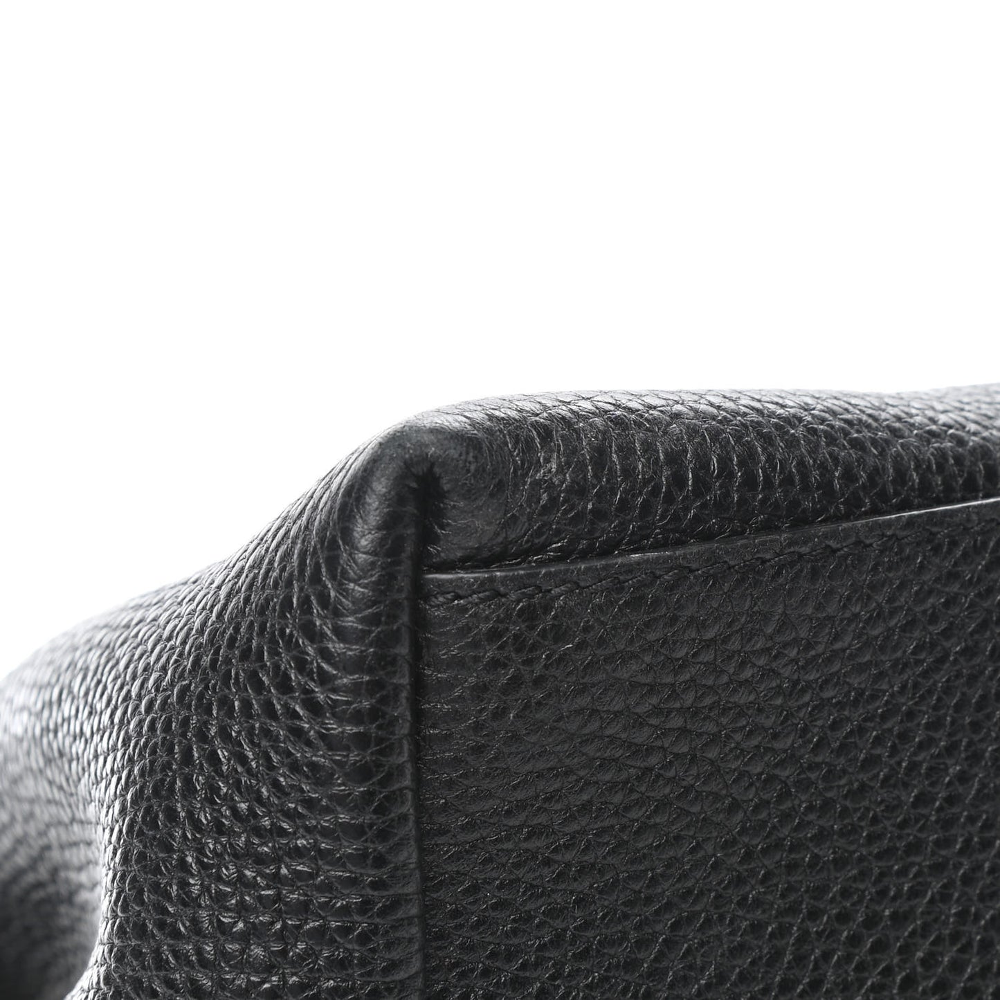 Pebbled Calfskin Medium Soho Chain Shoulder Bag Black