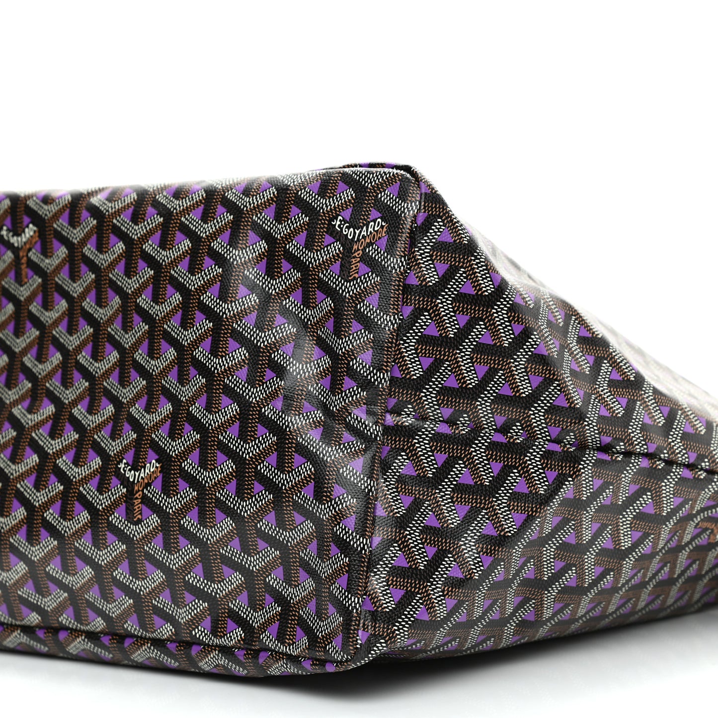 Goyardine Saint Louis Claire Voie GM Black Purple