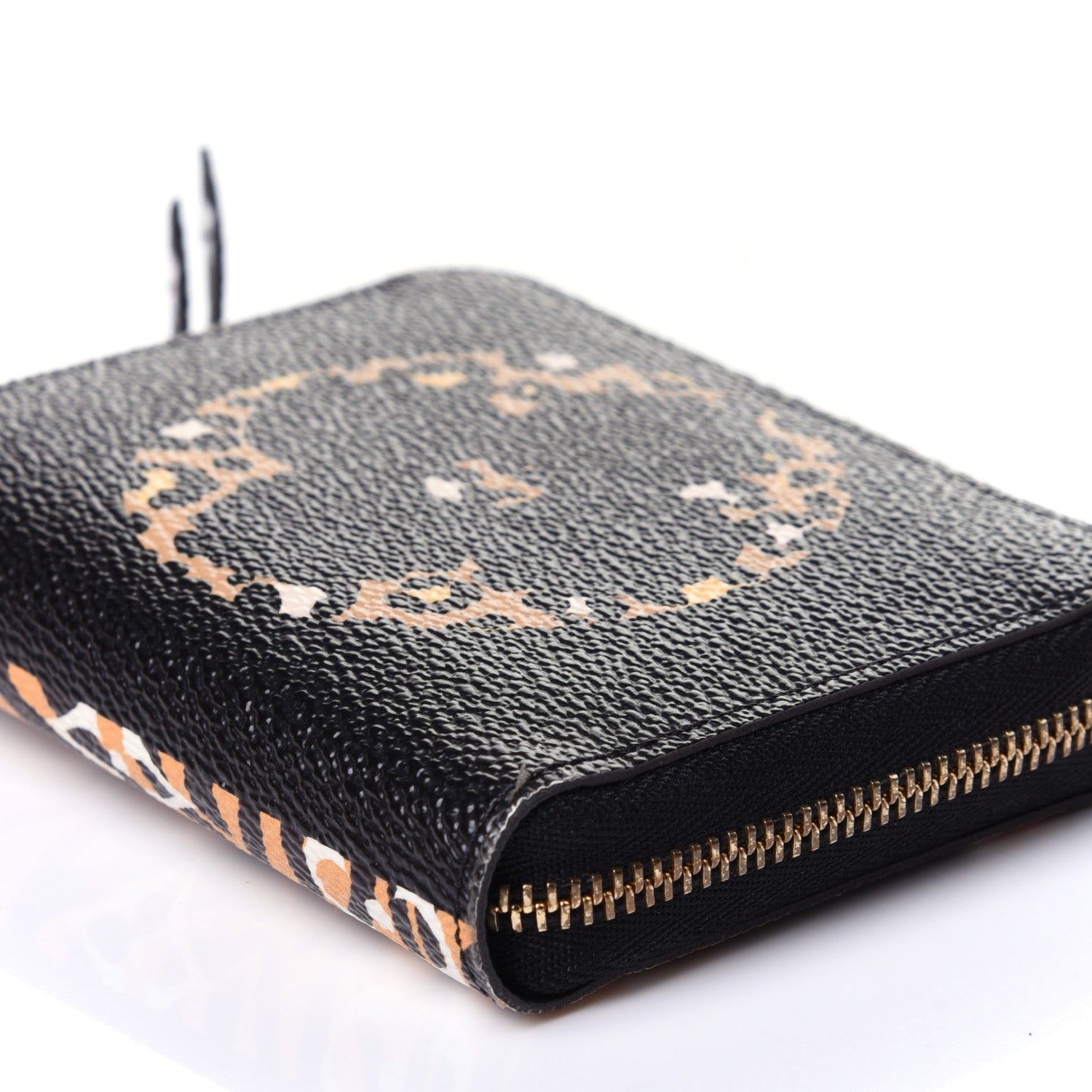 Louis Vuitton Monogram Giant Jungle Zippy Coin Purse Black 12 of 18