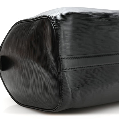 Louis Vuitton Epi Speedy 25 Black 9 of 11