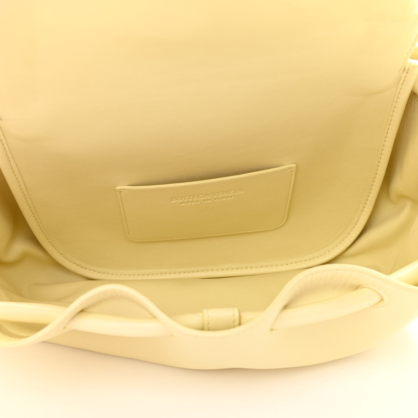 Lambskin Small Beak Triangle Flap Shoulder Bag Ice Cream