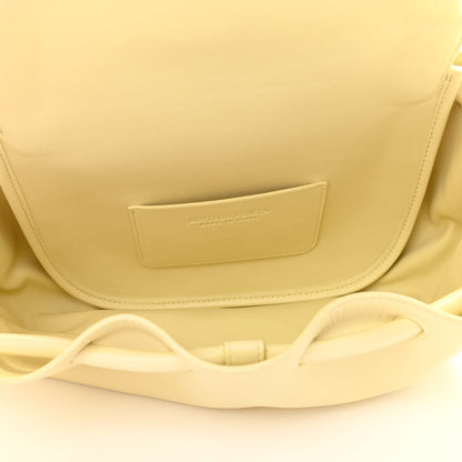 Bottega Veneta Lambskin Small Beak Triangle Flap Shoulder Bag Ice Cream 6 of 10