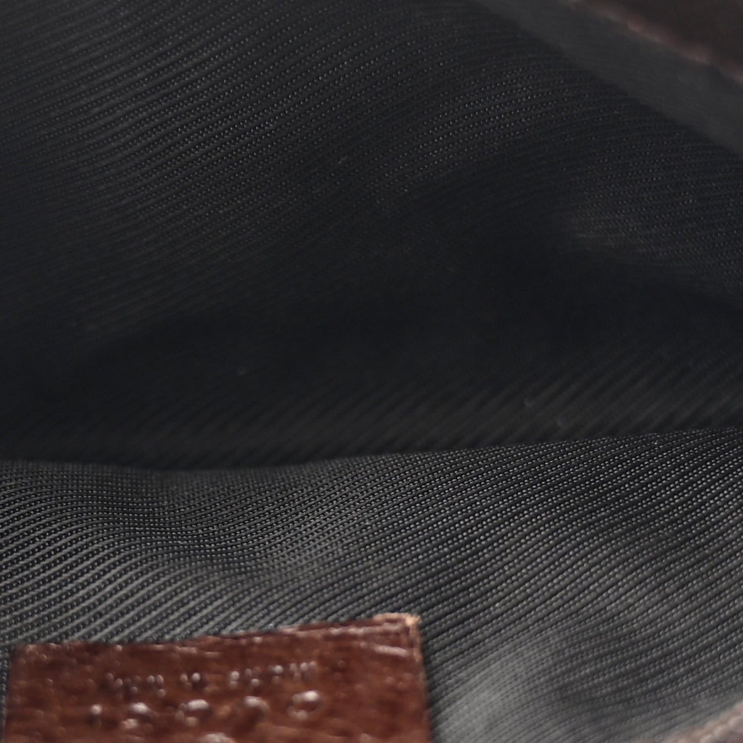 GG Monogram Flight Belt Bag Dark Brown