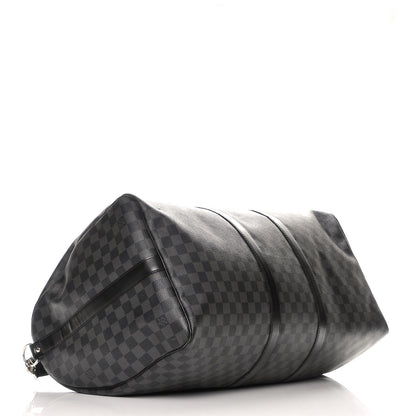 Louis Vuitton Damier Graphite Keepall Bandouliere 55 4 of 10