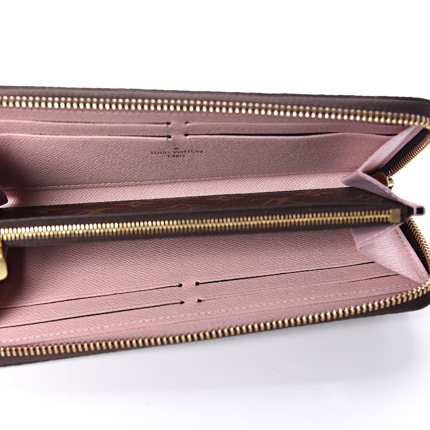 Louis Vuitton Monogram Clemence Wallet Rose Ballerine 5 of 8