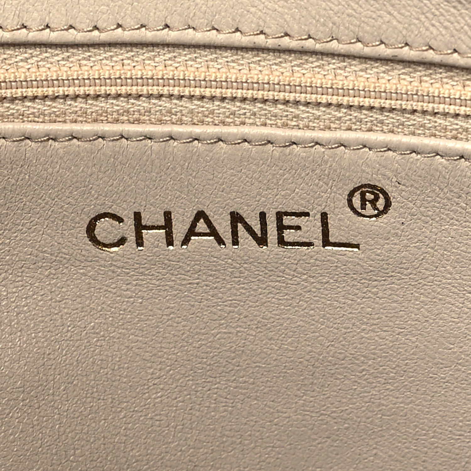 Chanel Lambskin Diagonal Quilted Tassel Camera Bag Light Beige 5 of 8