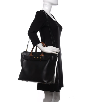 Burberry Smooth Calfskin Medium Belt Bag Black 2 of 9