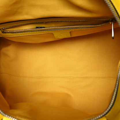 Gucci Fluffy Calfskin Morpheus Convertible Backpack Smile Yellow 5 of 12
