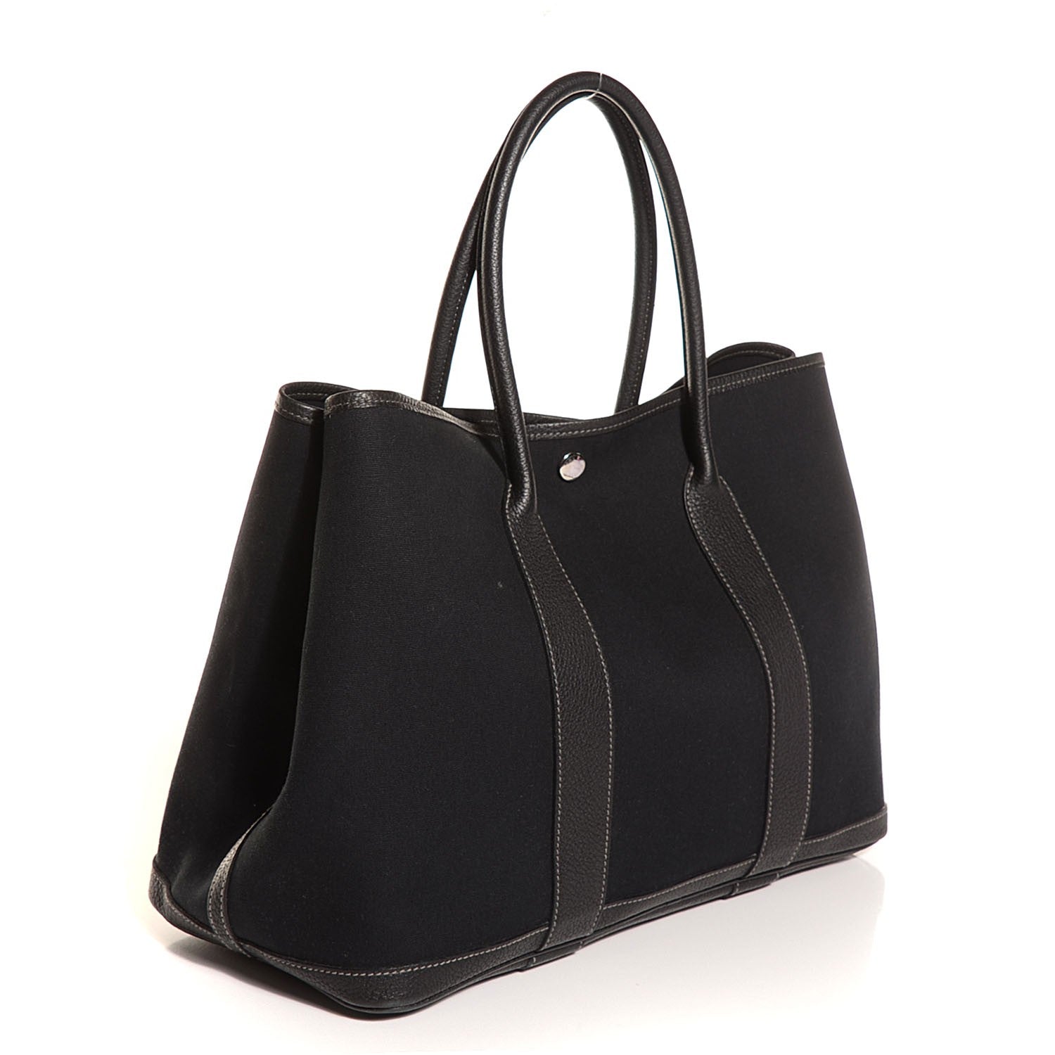 Hermes Toile Negonda Garden Party Tote 36 MM Black 3 of 11