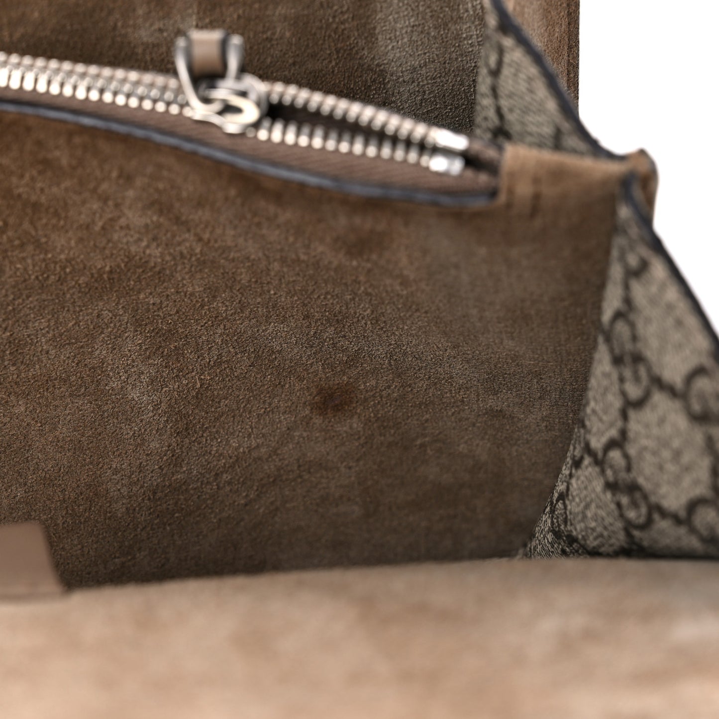 GG Supreme Monogram Small Dionysus Shoulder Bag Taupe
