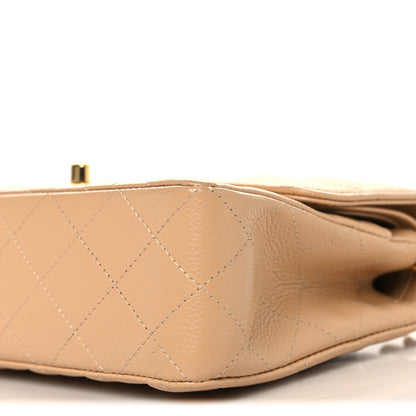 Chanel Caviar Quilted Small Double Flap Beige 10 of 11