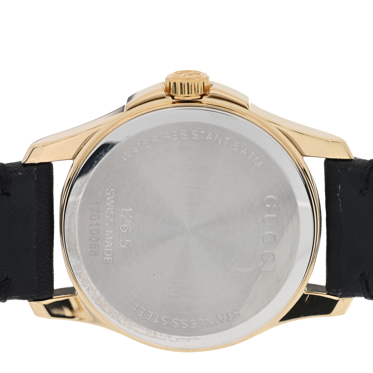 Gucci Stainless Steel Calfskin 27mm G-Timeless Diamante Quartz Watch Silver 4 of 4